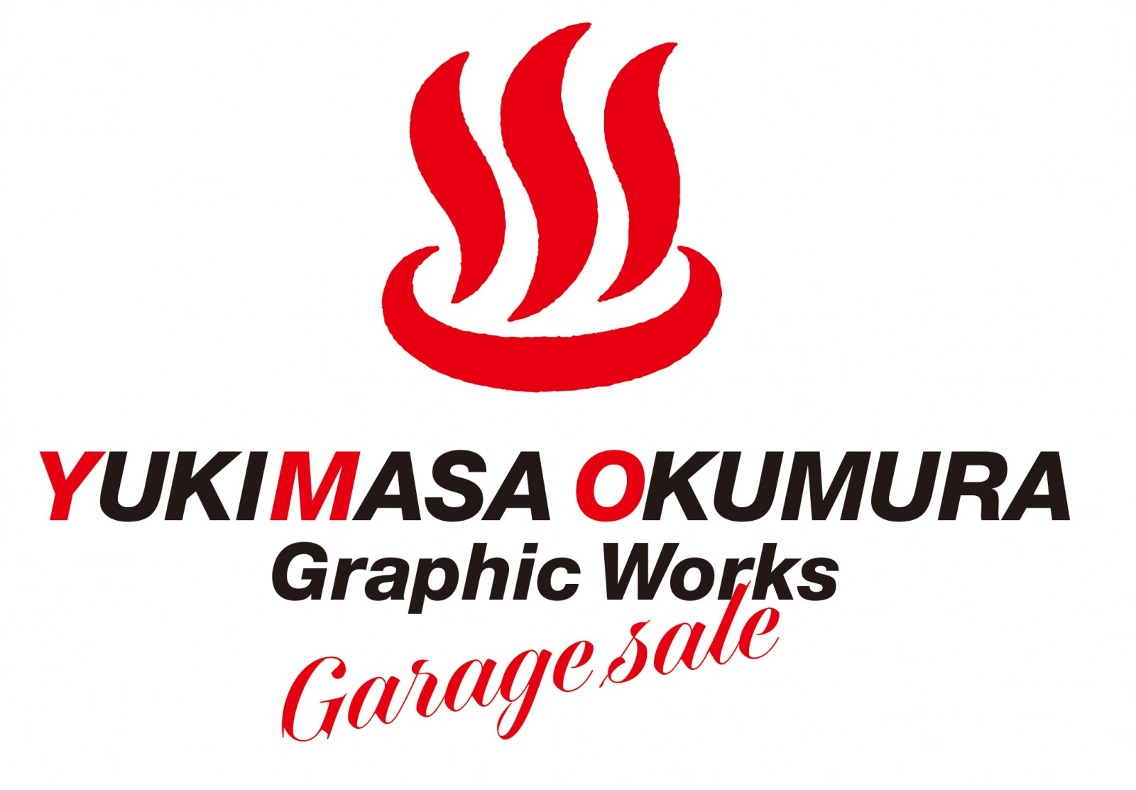 YUKIMASA OKUMURA Graphic Works Garage Sale（奥村靫正）